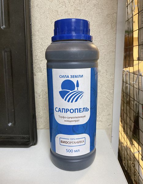 Торфо-сапропелевый концентрат Сила Земли, 500 мл